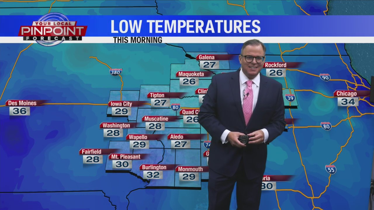 Weekend weather update – Quad Cities – Slim chance for showers – WHBF ...