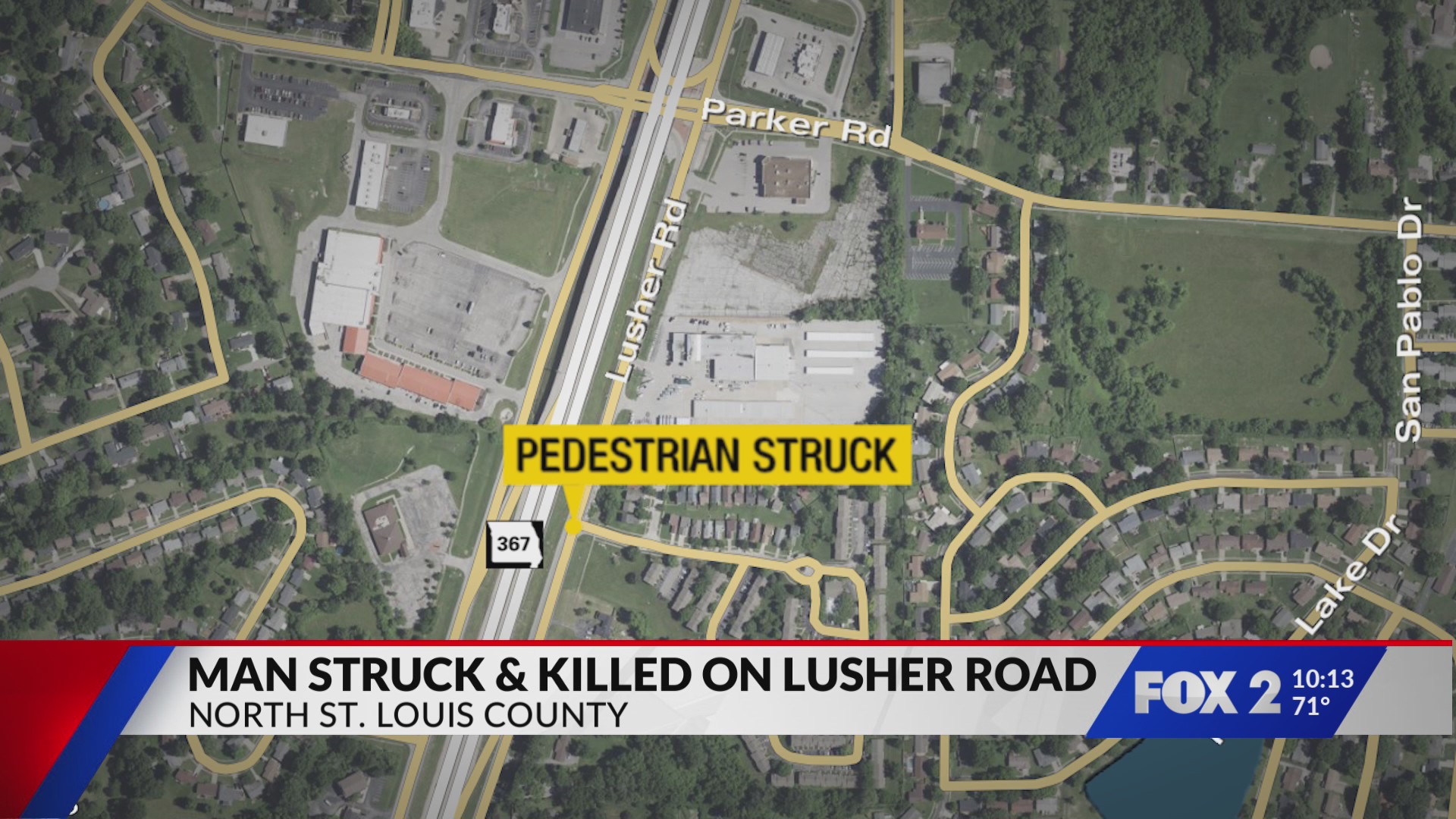 Pedestrian struck by car, killed in Spanish Lake – FOX 2
