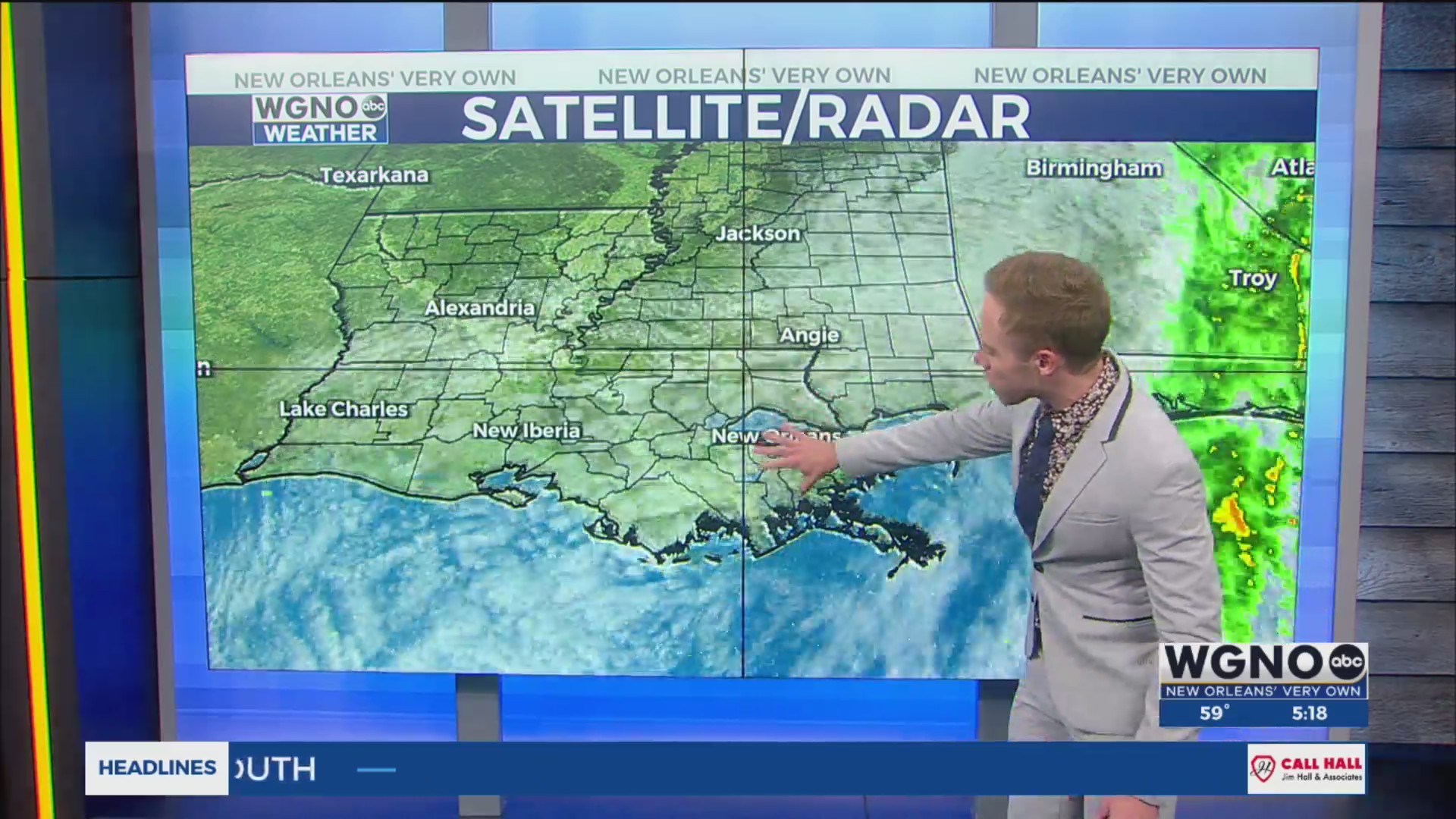 Cooler air settling in across the Gulf Coast! – WGNO