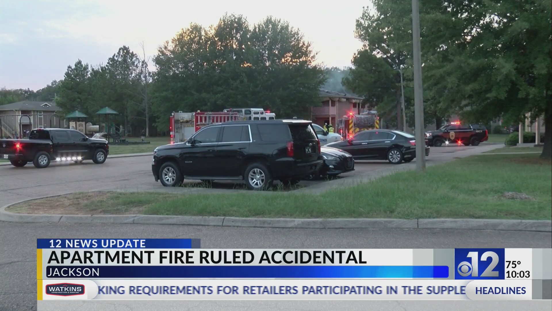 Fire displaces families at Jackson apartment complex – WJTV