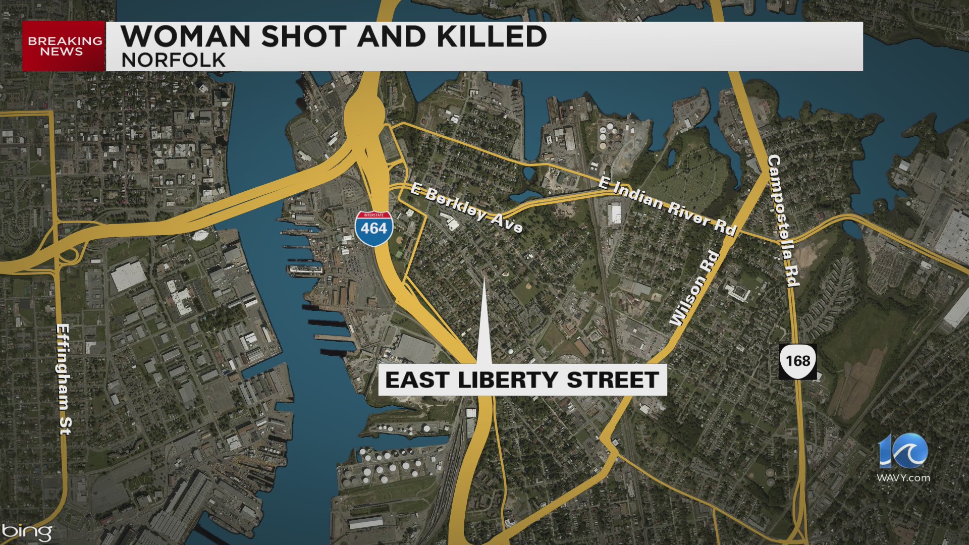 NPD: Woman dead after shooting on E Liberty St. – WAVY.com