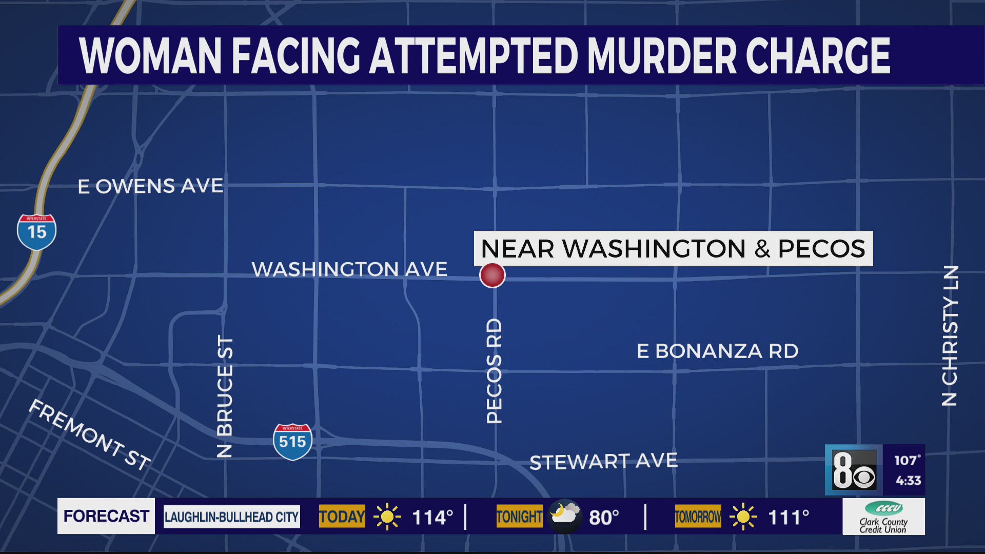 Woman faces attempted murder charge in Las Vegas shooting – KLAS