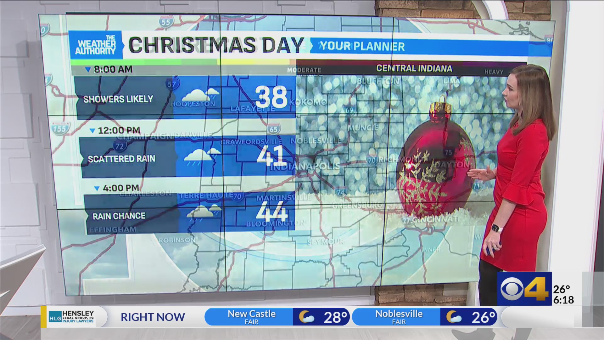 Turning warmer with rain chances into the holiday – Fox 59
