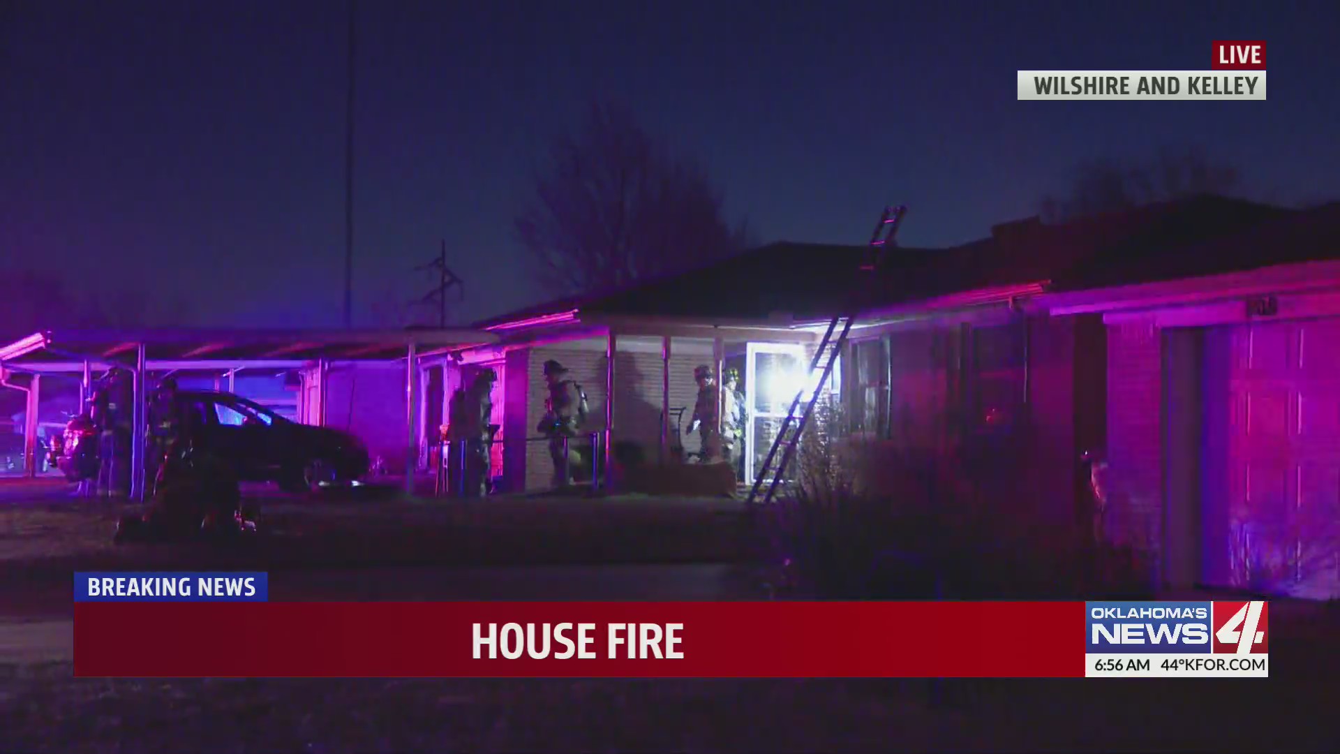 Crews respond to house fire in NE Oklahoma City – KFOR.com Oklahoma City