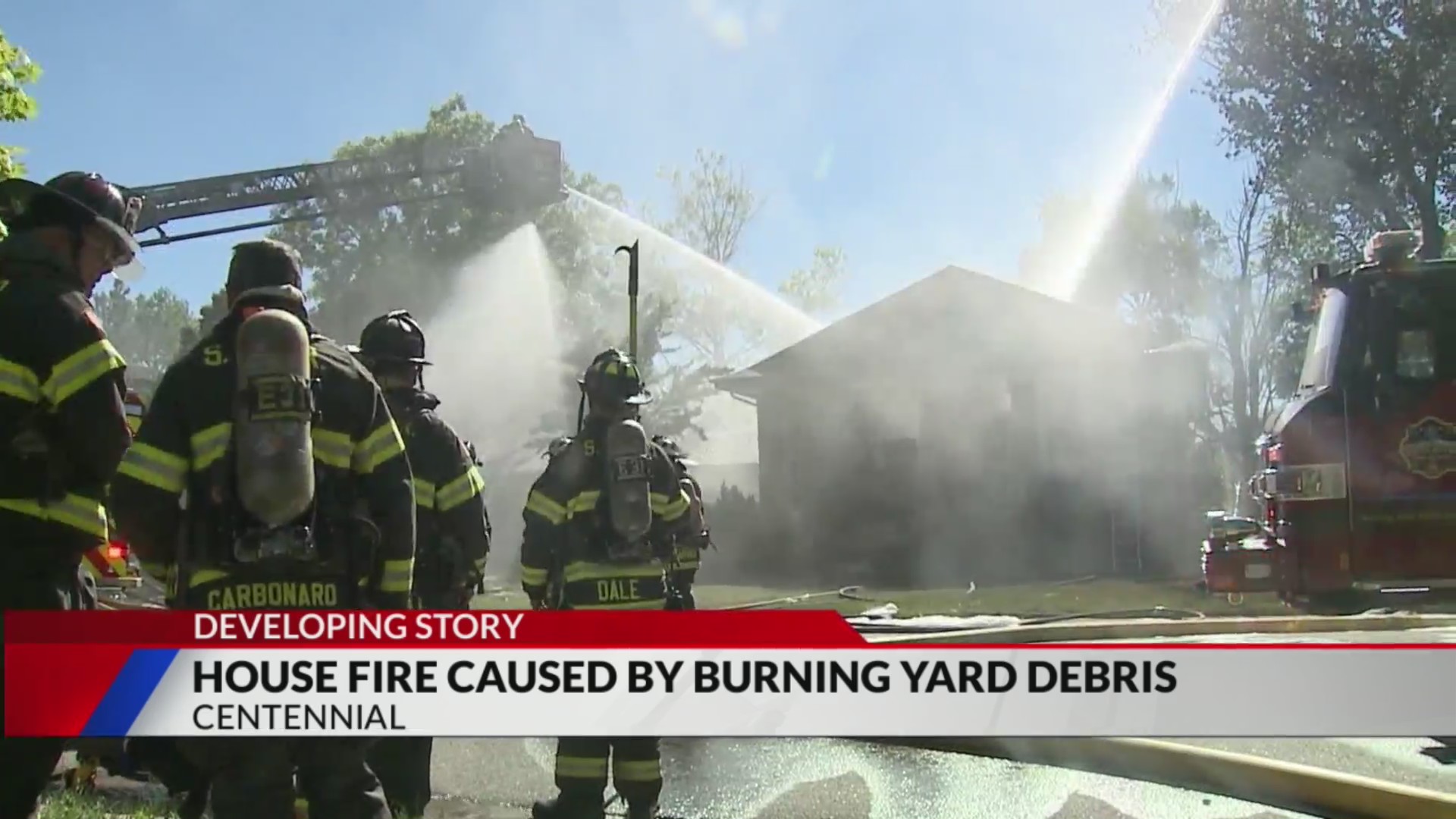 2-home fire in Centennial blamed on burning yard debris – FOX31 Denver