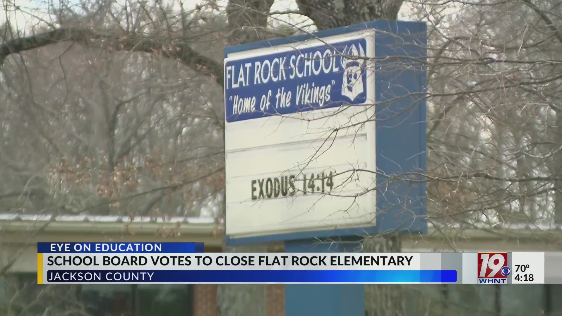 School Board Votes to Close Flat Rock Elementary | March 26, 2025 ...