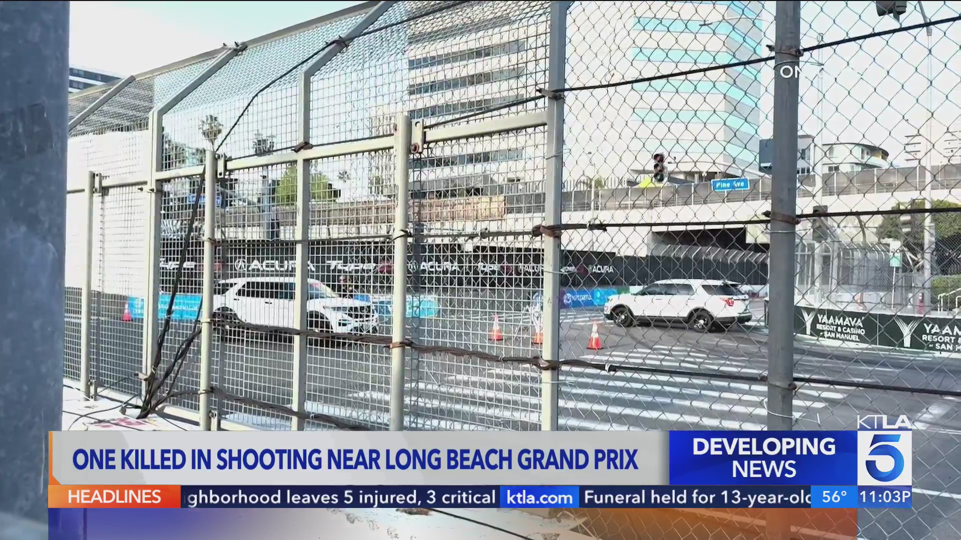 1 killed in shooting outside Long Beach Grand Prix – KTLA
