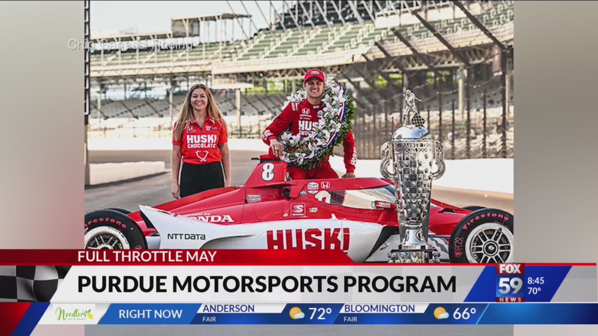 Rowena Purdy Racing Purdue Motorsports program – Professor speaks on student’s success – Fox 59