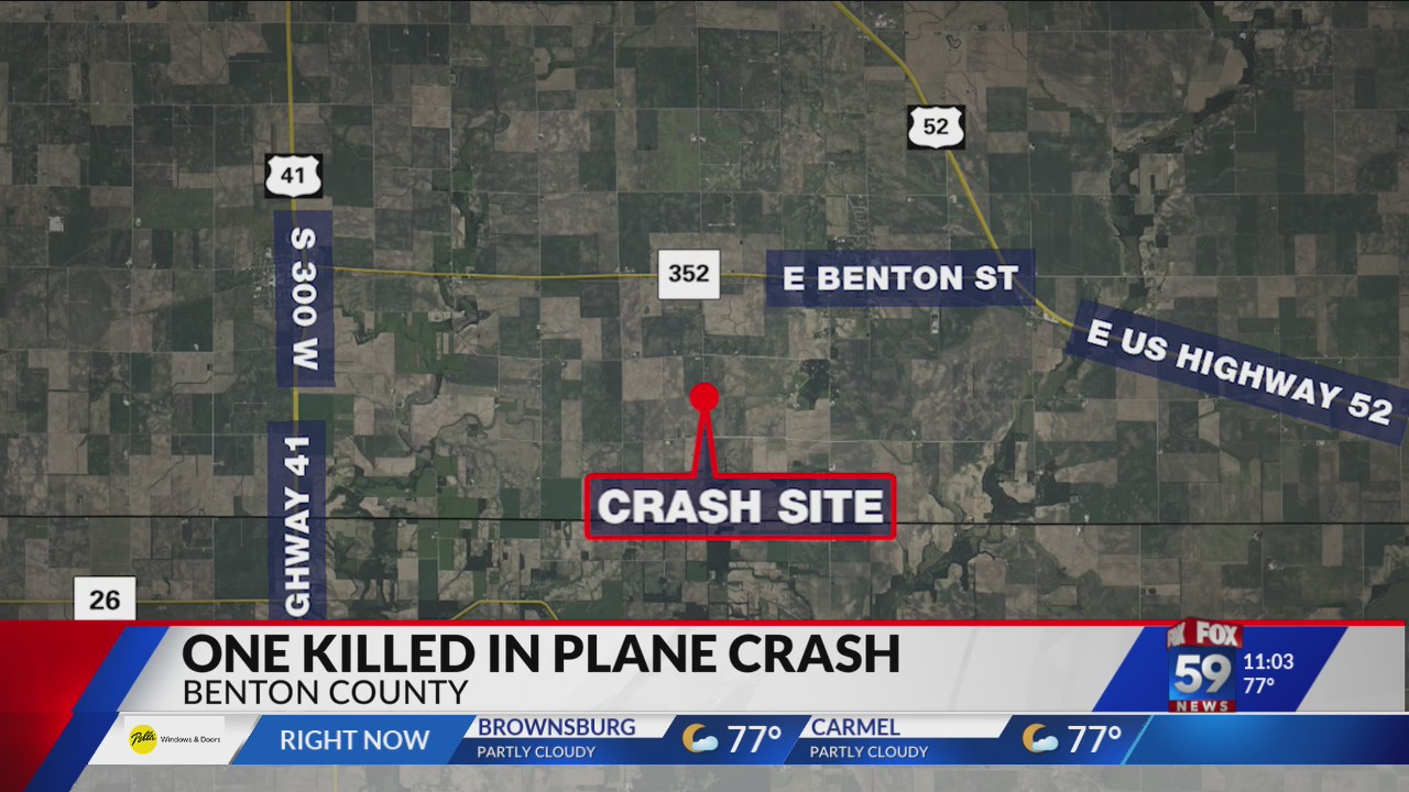 1 killed in Benton County plane crash – Fox 59