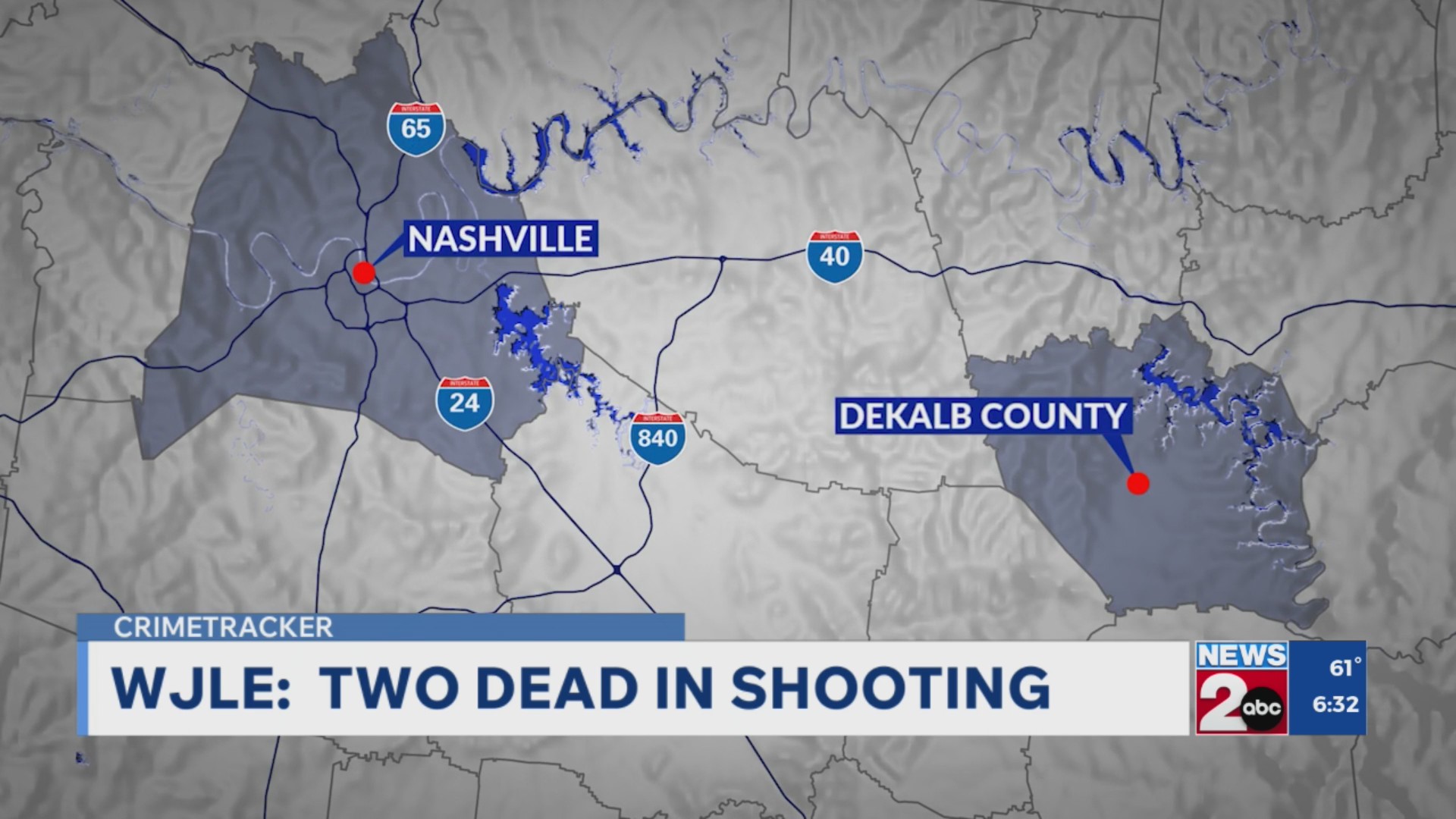 2 dead, 1 injured after shooting in DeKalb County – WKRN News 2