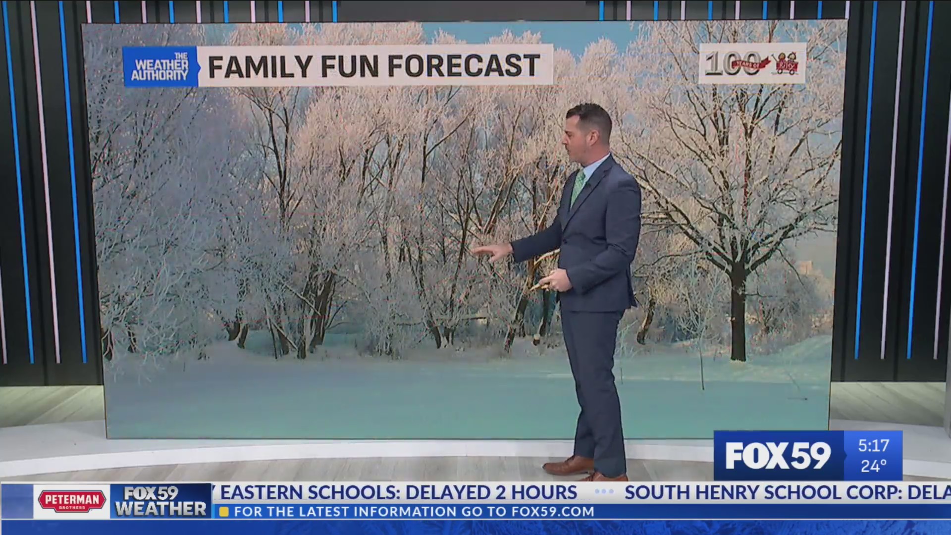 Bright but brisk today; light snow returns Tuesday – Fox 59