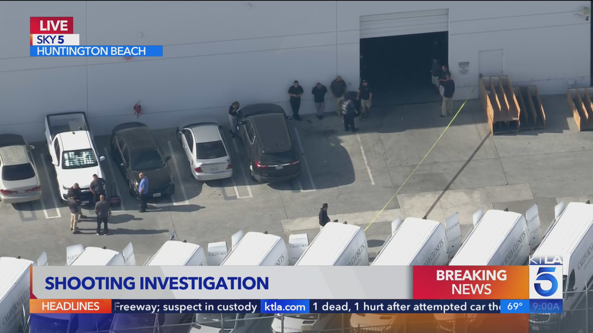 Huntington Beach shooting sends 1 to hospital – KTLA
