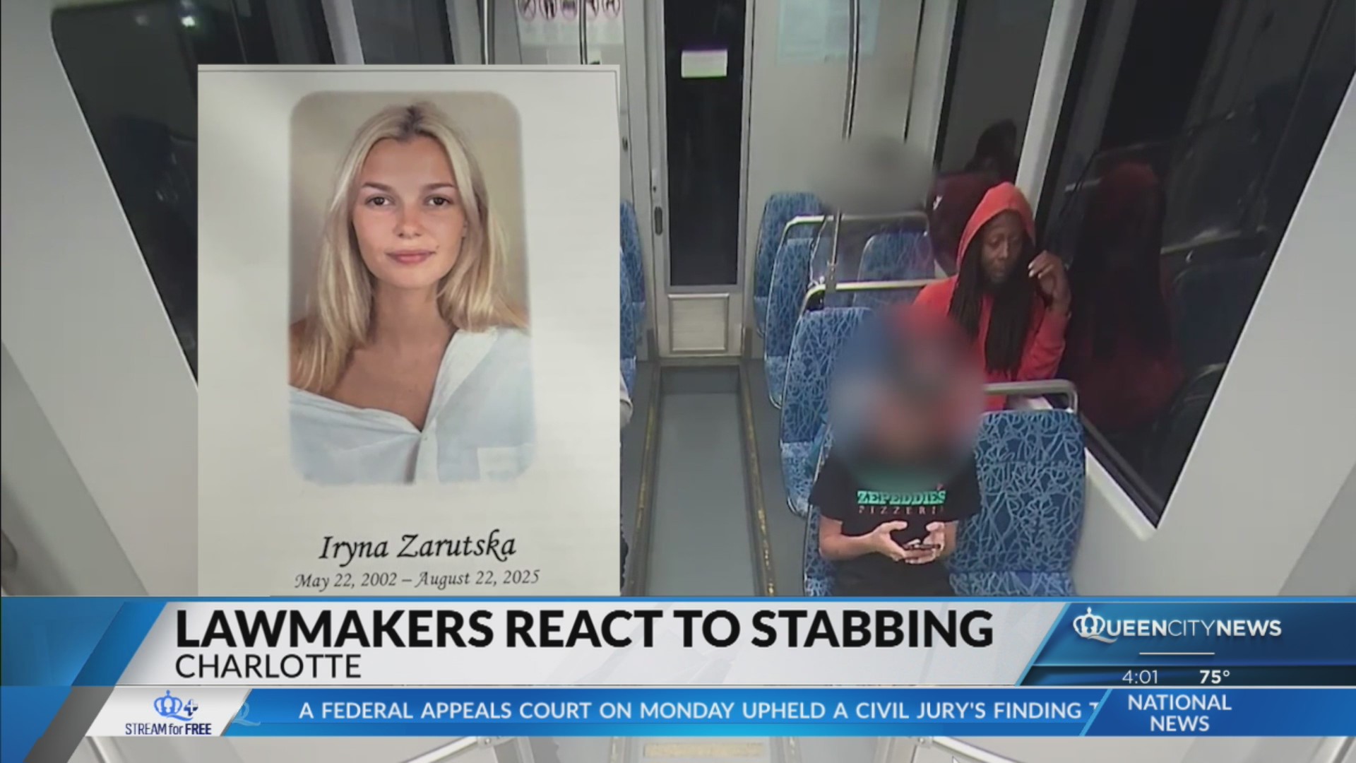 NC leaders respond to fatal Charlotte light rail stabbing – Queen City News