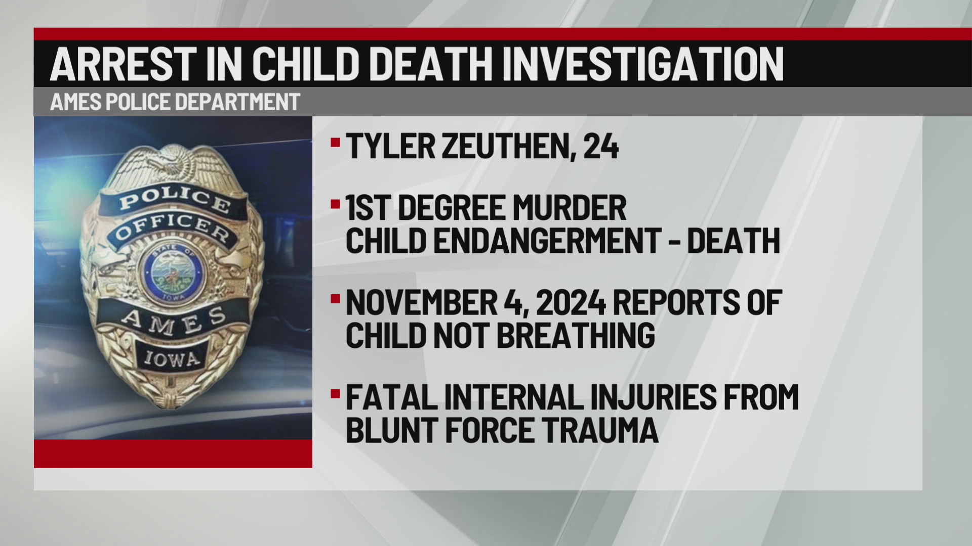 Marshalltown man charged with first-degree murder in infant’s death ...