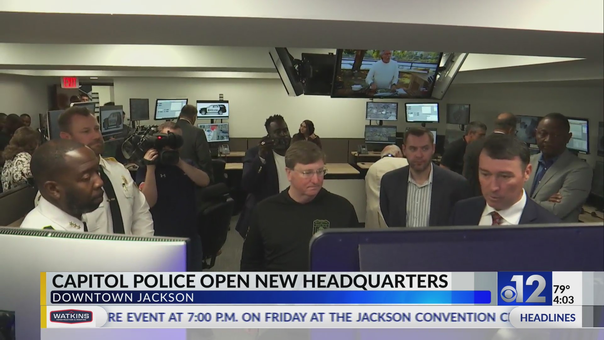 Capitol police hold ribbon cutting for new headquarters – WJTV