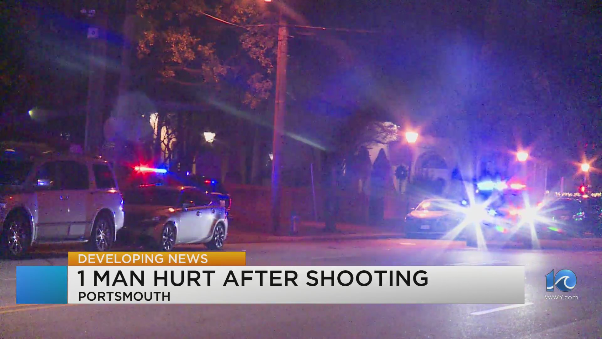 Police: 1 hurt after Portsmouth shooting – WAVY.com
