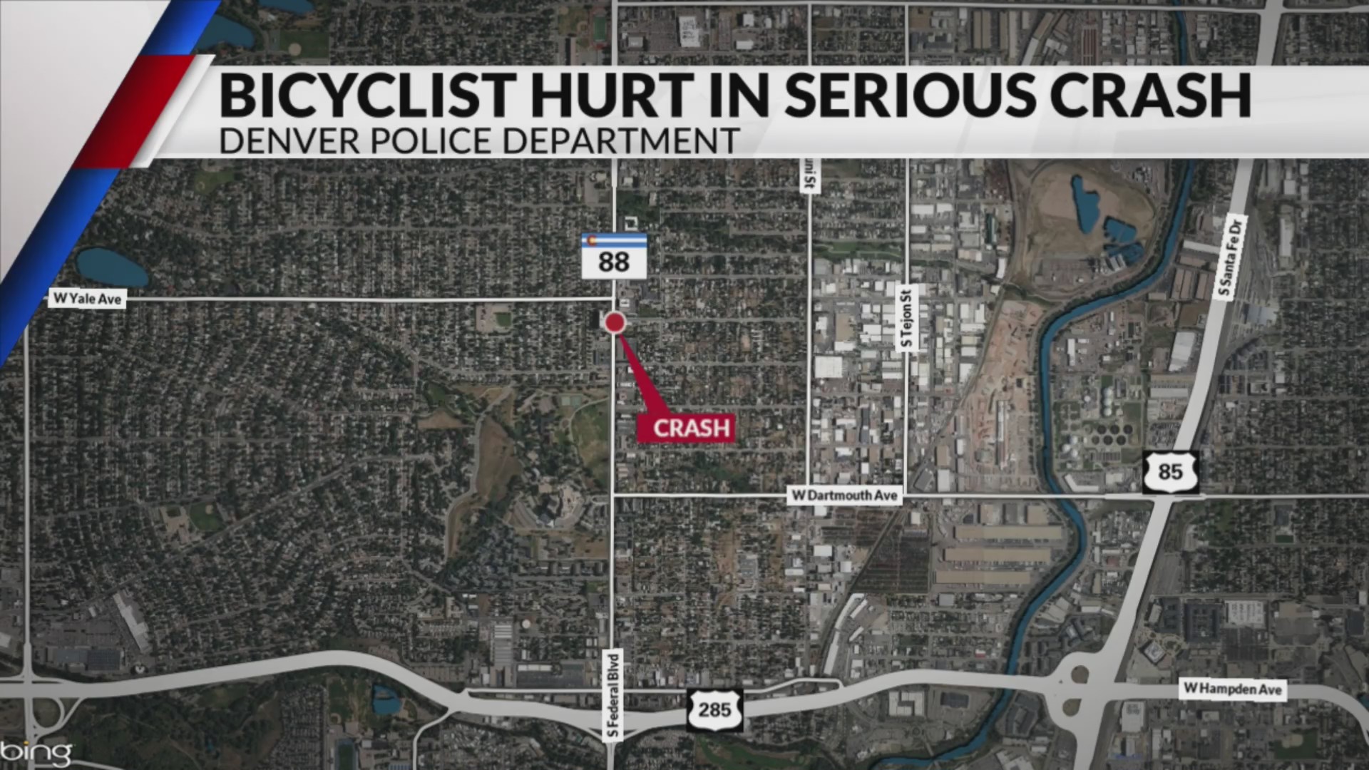 1 person transported to hospital after Denver crash involving bicyclist ...