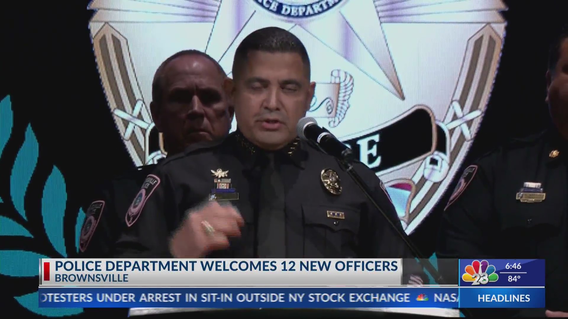 Brownsville PD welcomes 12 new officers to the department – KVEO-TV