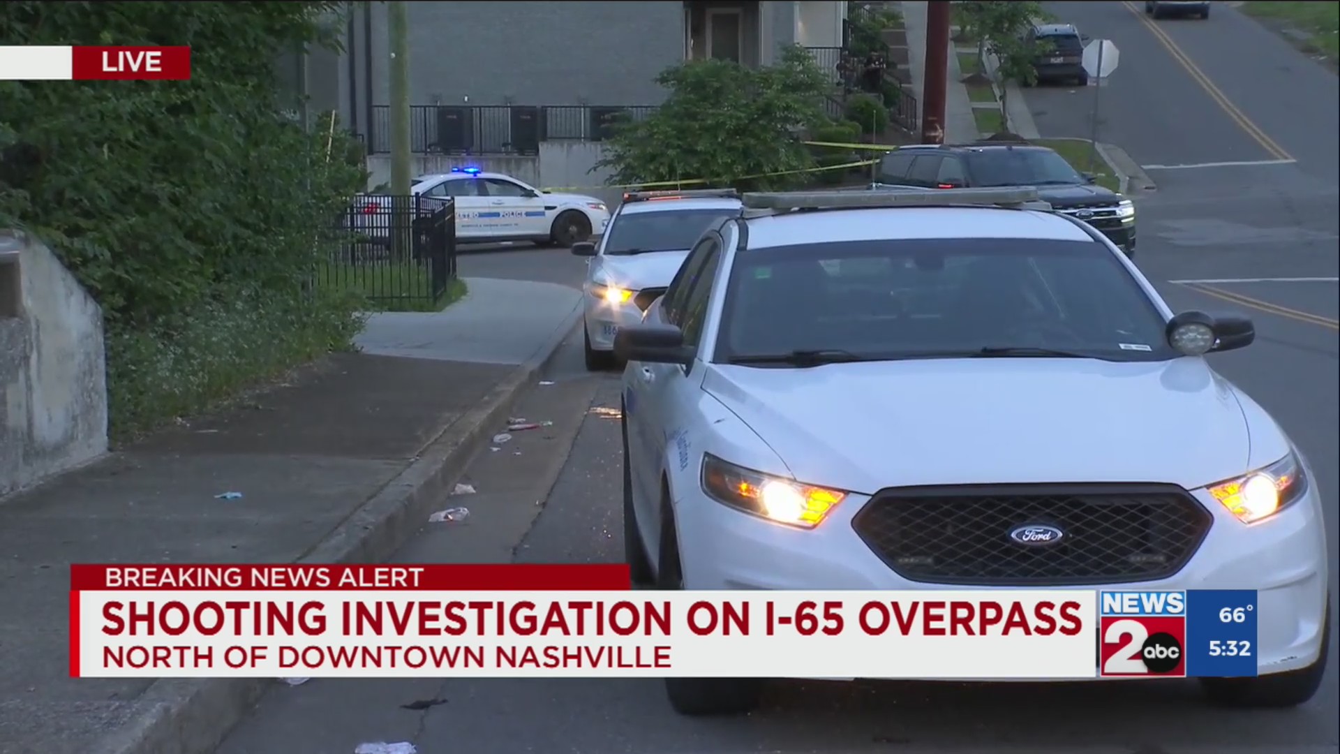 Shooting investigation underway on Fern Avenue overpass in Nashville ...