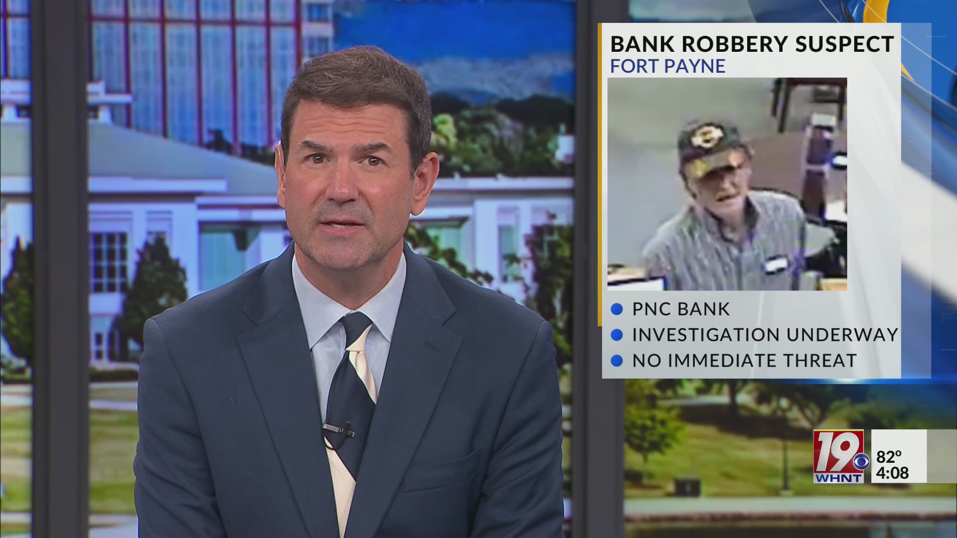 Fort Payne Bank Robbery Suspect | September 9, 2025 | News 19 at 4 p.m ...