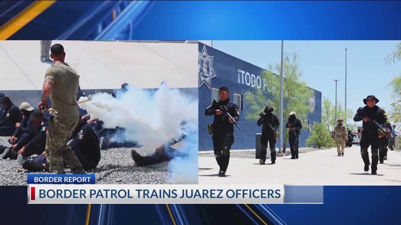 Border Patrol trains Juarez officers in drug-overdose response – KGET 17