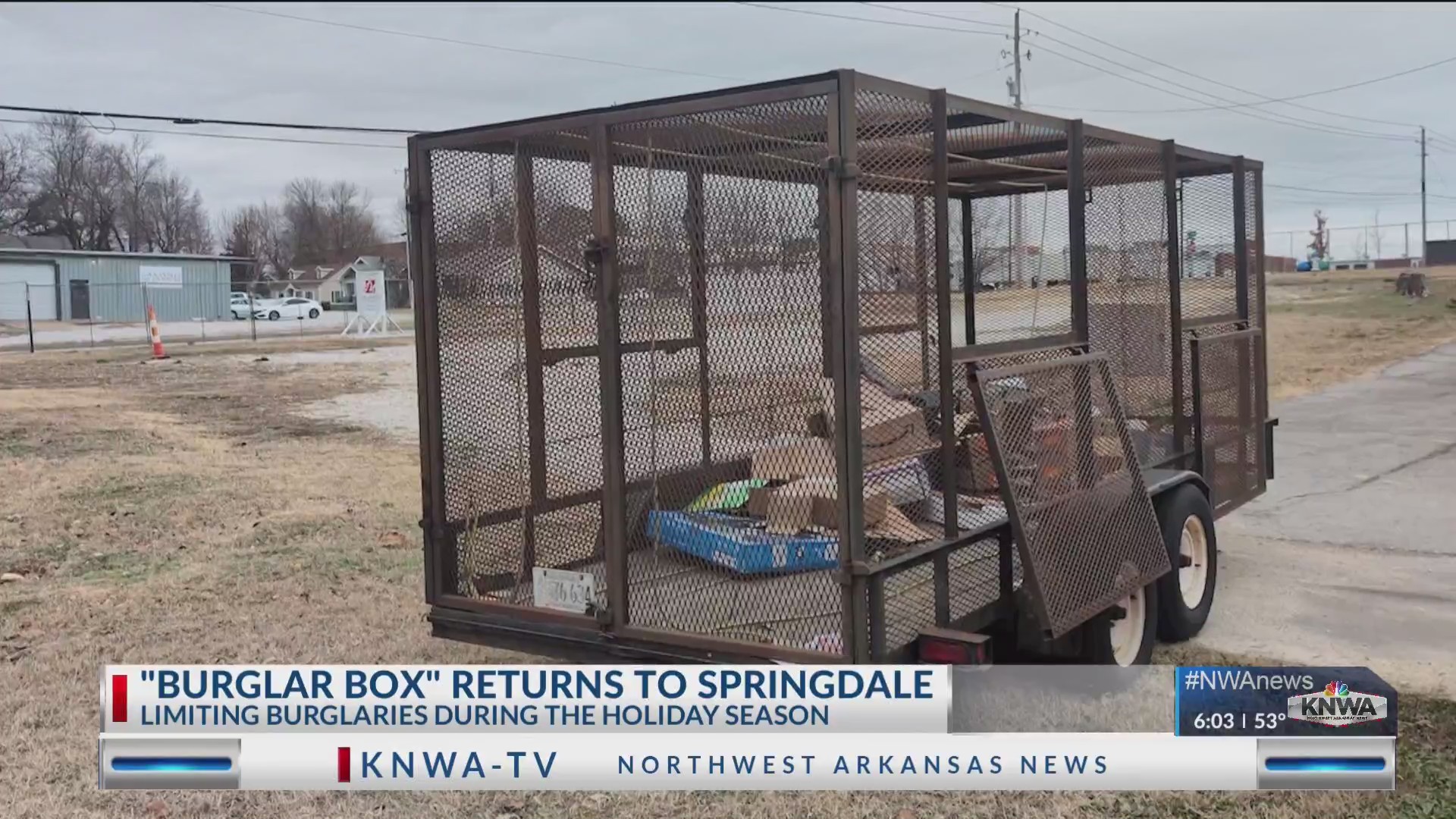 Springdale Box Burglar Box Returns to Springdale – KNWA FOX24
