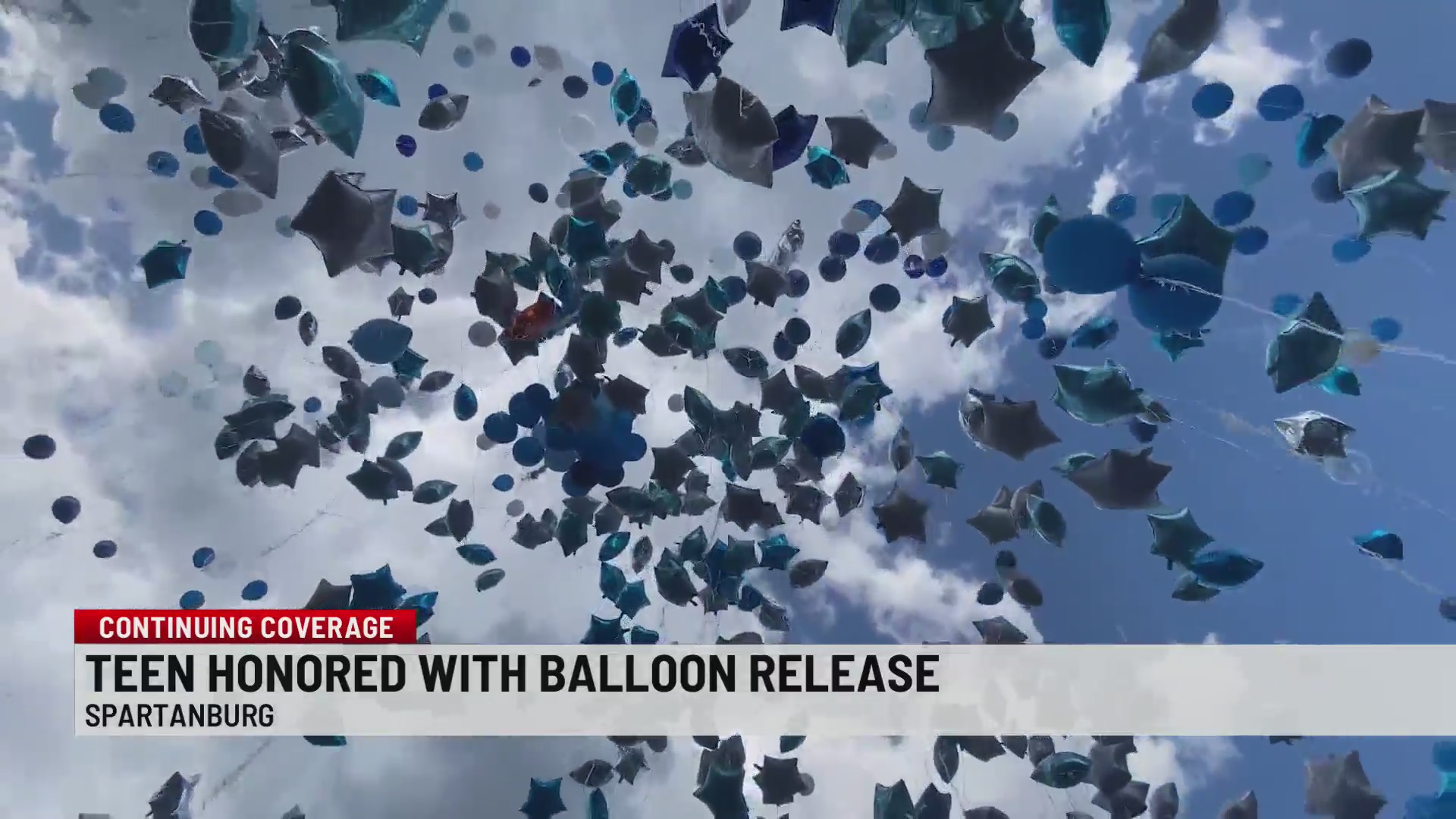 Balloon release held for teen shooting victim in Spartanburg – WSPA 7NEWS