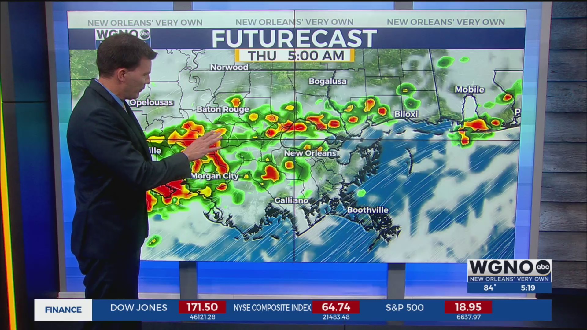 Morning storms Thursday ahead of cold front – WGNO
