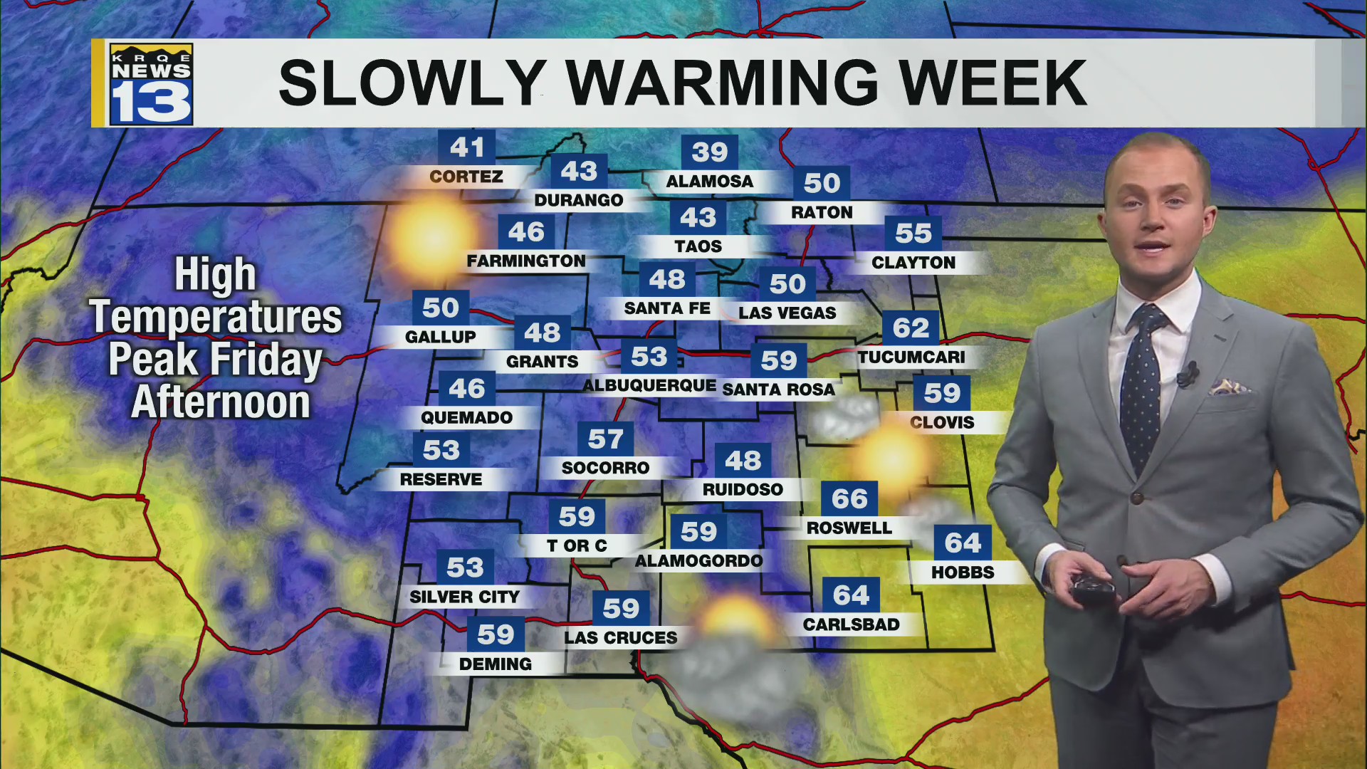 Warming trend continues through the end of this week – KRQE NEWS 13 ...