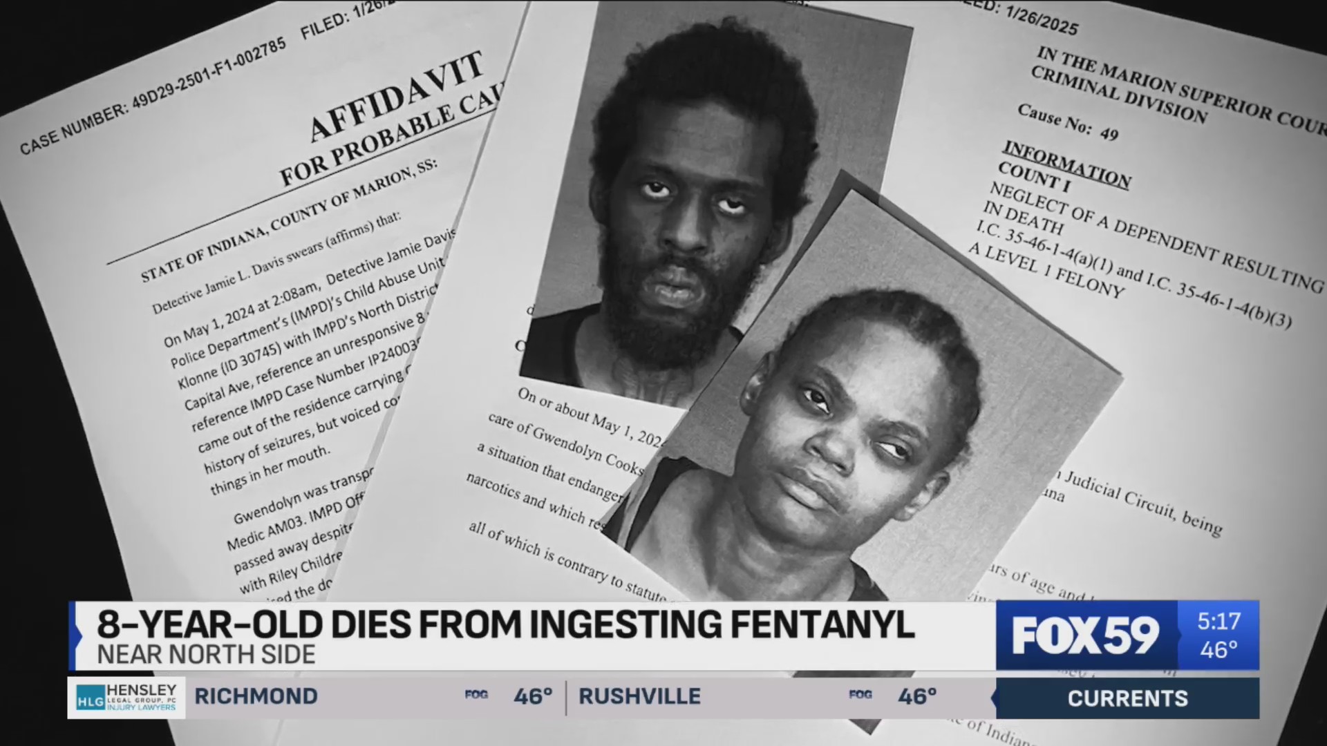 Parents charged with neglect after 8-year-old girl dies from fentanyl ...