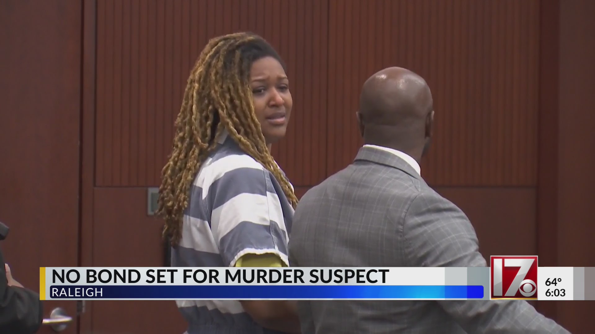 No bond set for murder suspect in Raleigh – CBS17.com
