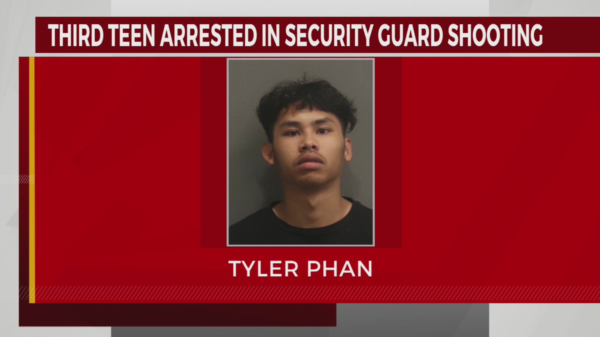 Third teen arrested in deadly shooting of security guard – WKRN News 2