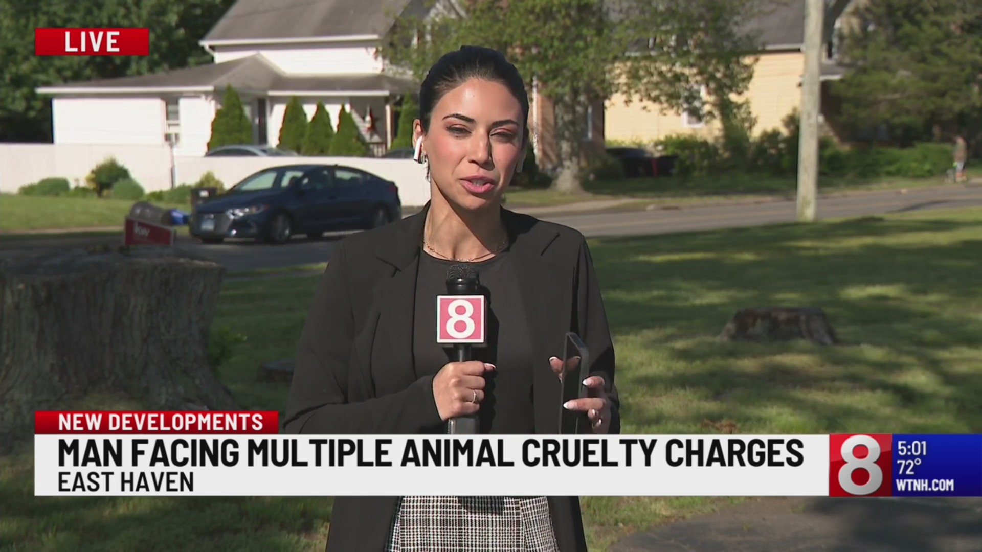 Man faces animal cruelty charges after video shows dog being kicked in ...