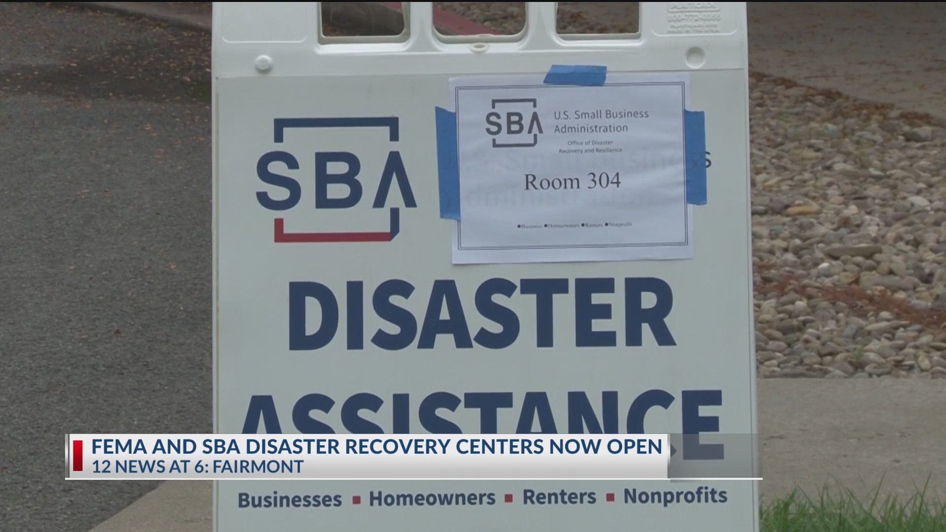 FEMA and SBA disaster recovery centers open in Fairmont – WBOY.com