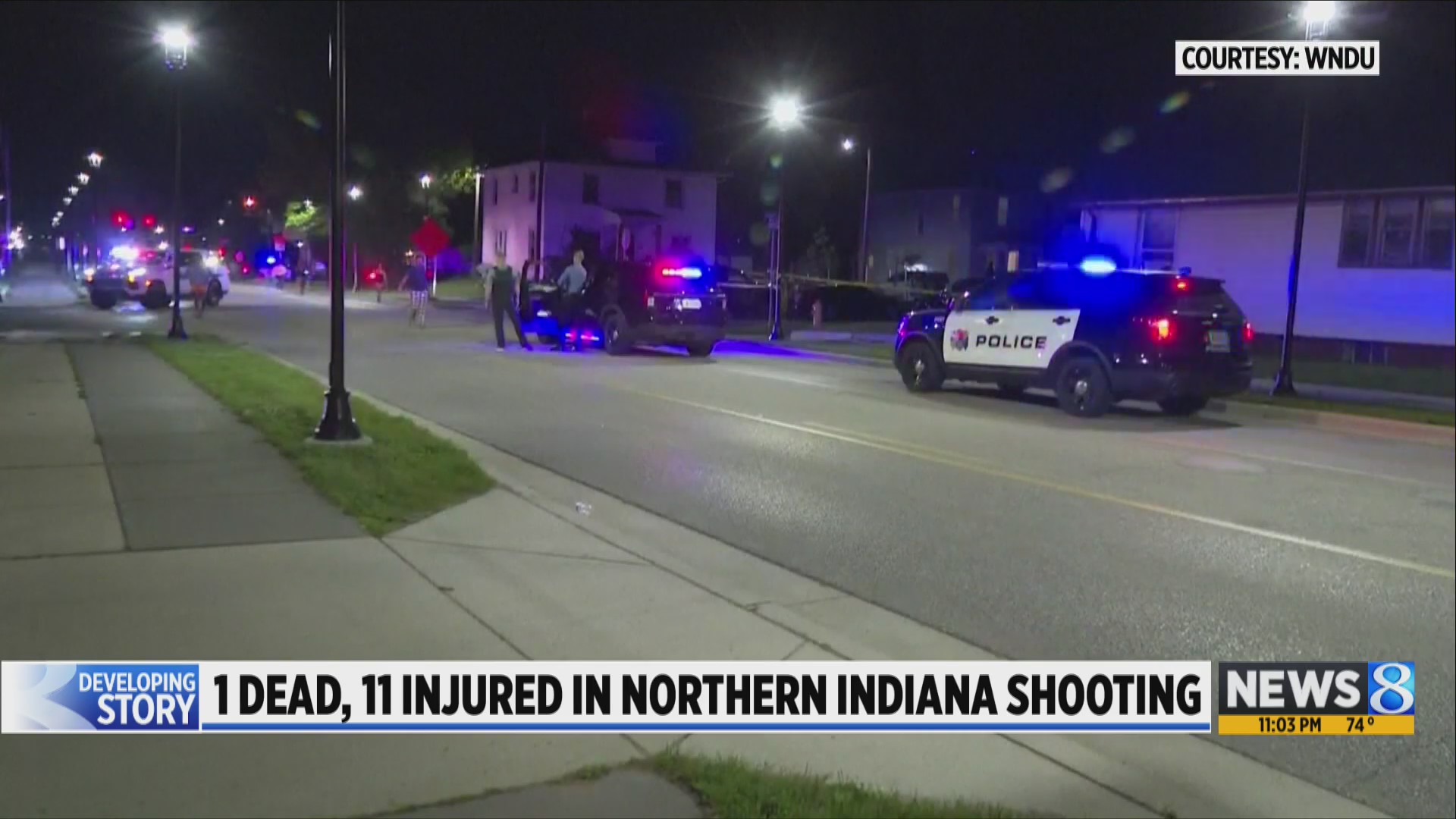 1 dead, 11 injured in northern Indiana shooting, police say – WOODTV.com