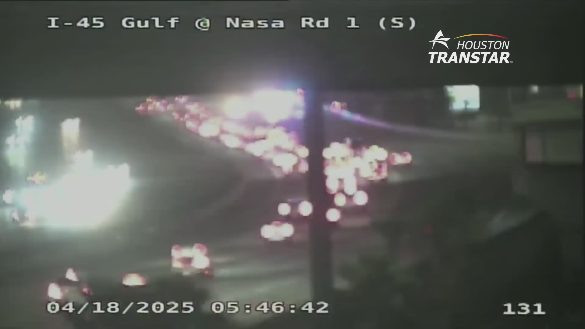 Two major crashes cause morning delays on I-45 Gulf Freeway – CW39 Houston