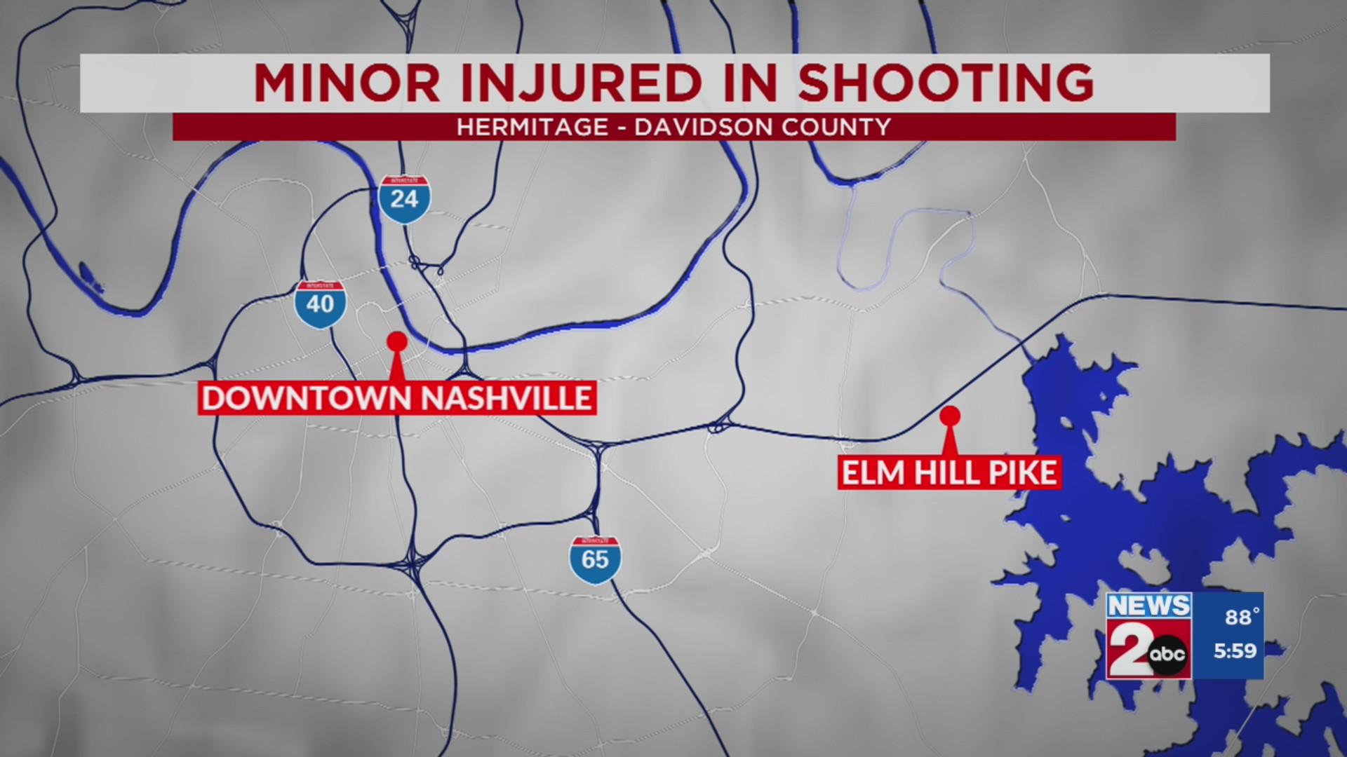 Minor injured in shooting on Elm Hill Pike – WKRN News 2