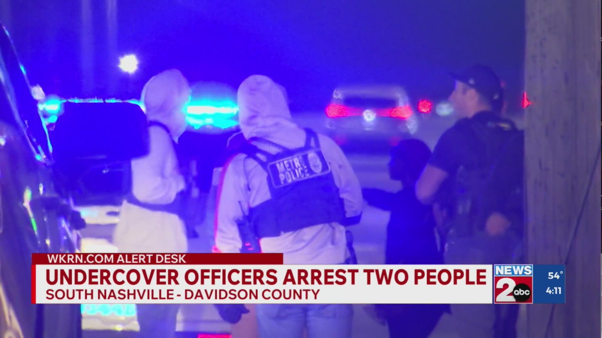 Undercover officers arrest 2 in South Nashville – WKRN News 2