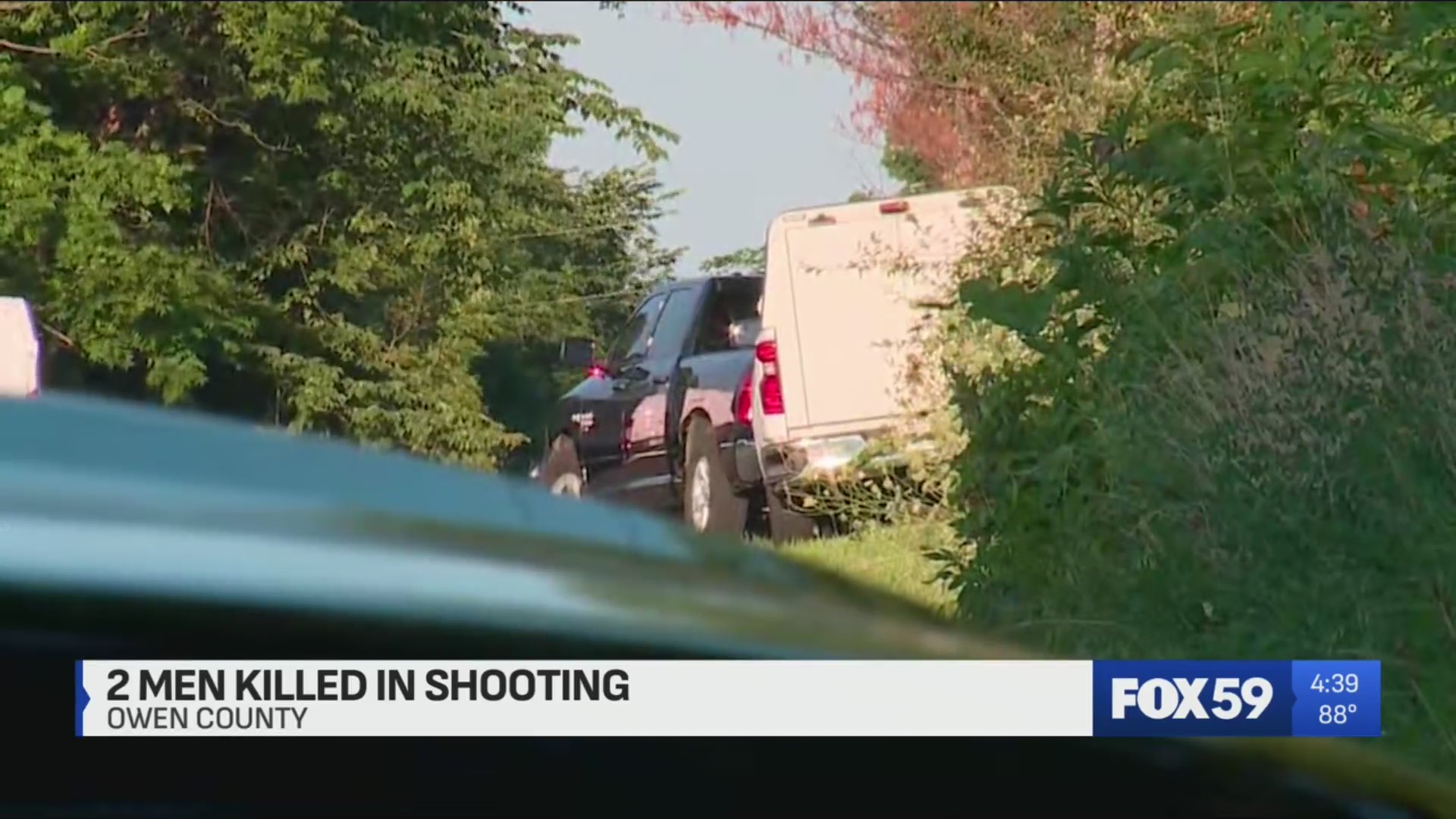 2 men killed in Owen County shooting; Person of interest detained in ...