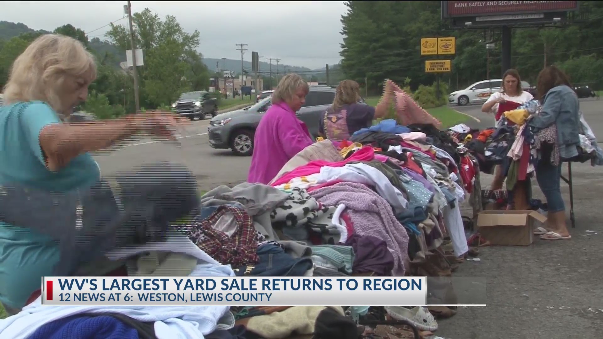 West Virginia’s Largest Yard Sale with additional county – WBOY.com