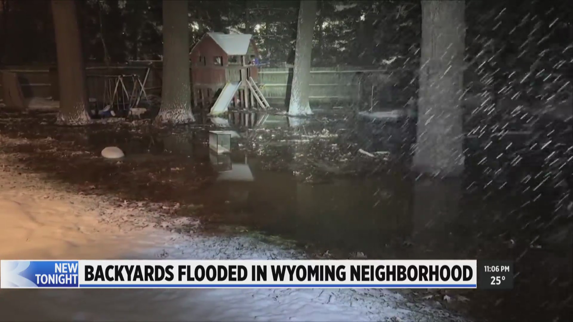 ‘Backyards flooded’ in Wyoming after car crashes into fire hydrant ...
