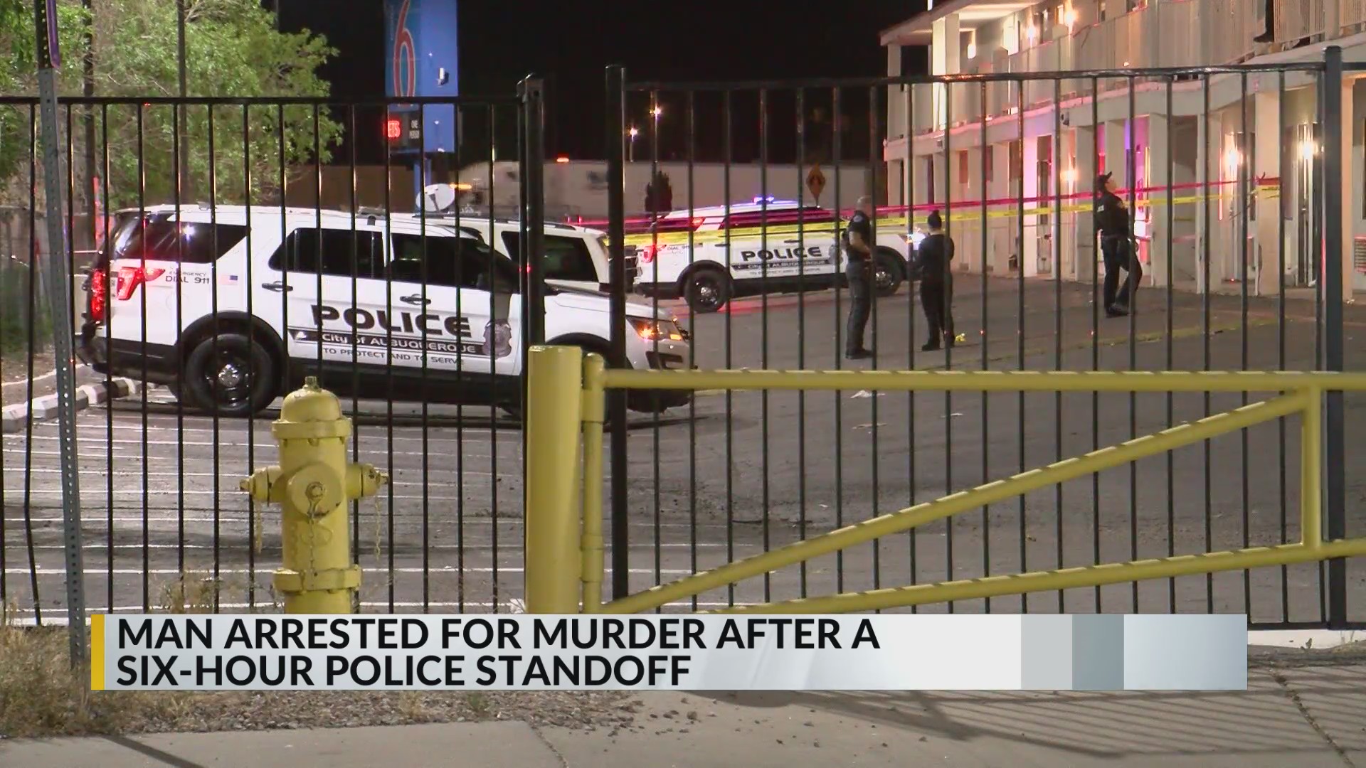 Man accused of murder arrested after six hour standoff – KRQE NEWS 13 ...