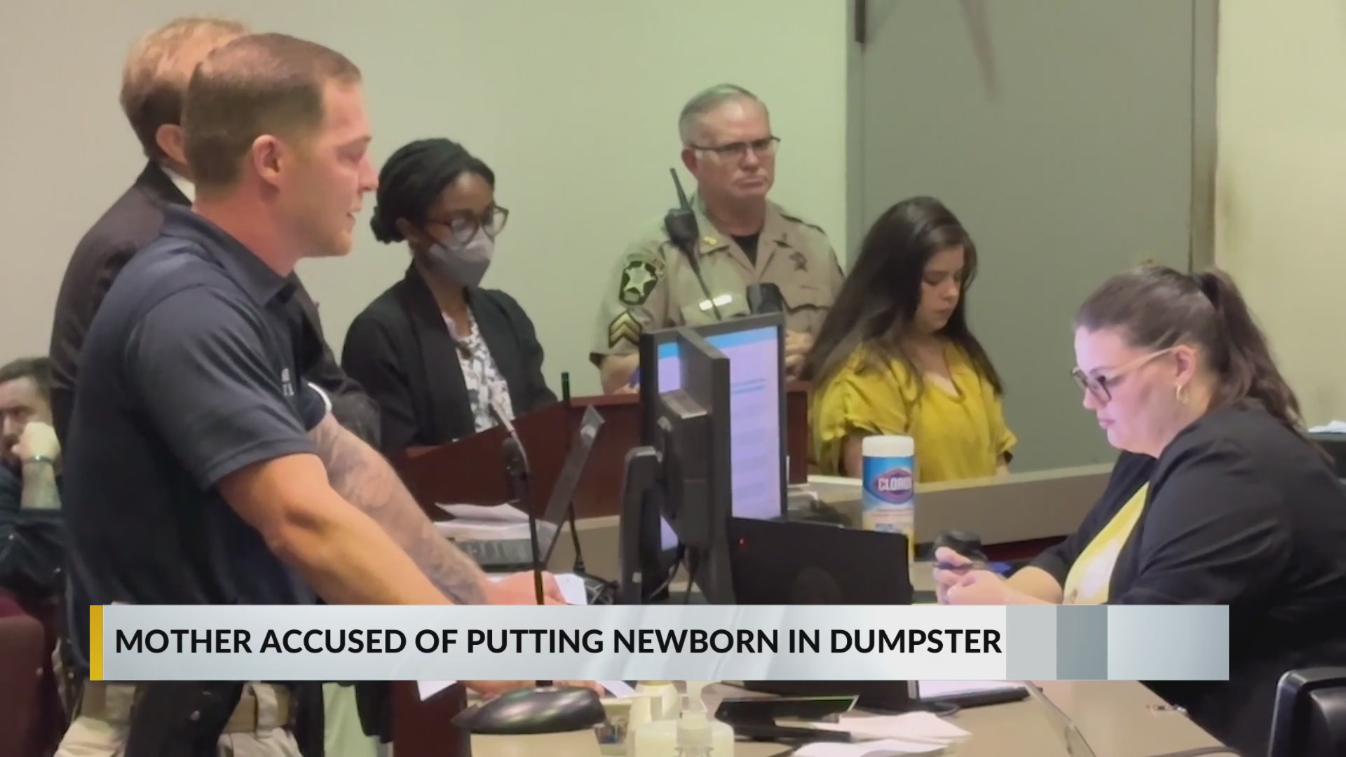 Mother accused of putting newborn in dumpster appears in recorders ...