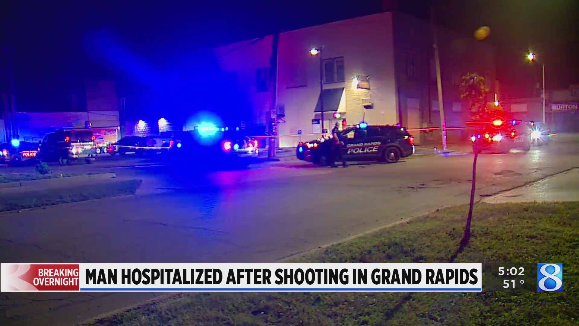 Man hospitalized after shooting in Grand Rapids – WOODTV.com