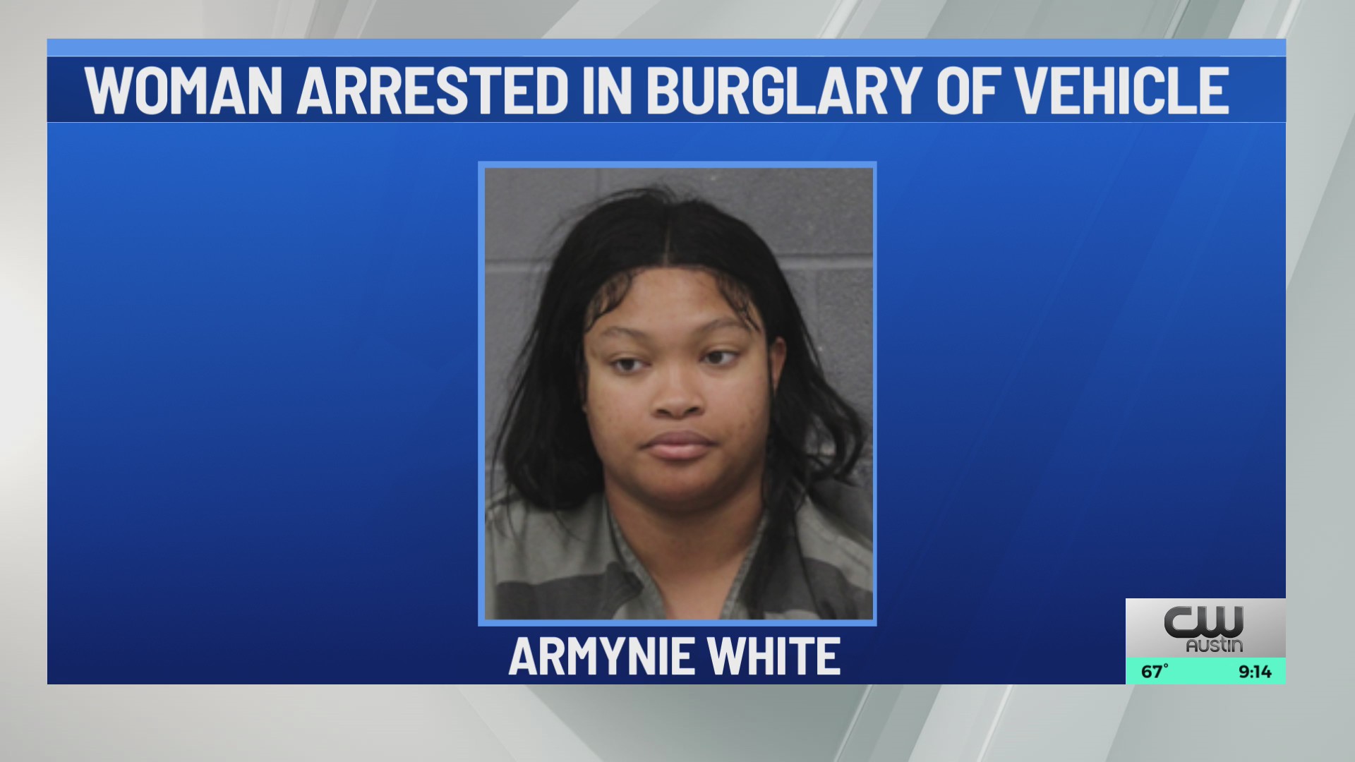 Woman arrested in connection with vehicle burglaries at Mount Bonnell ...