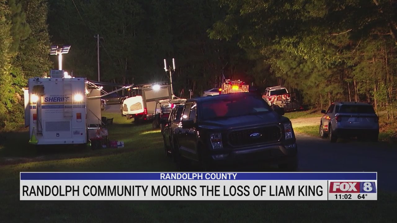 Randolph County community mourns loss o Liam King – FOX8 WGHP
