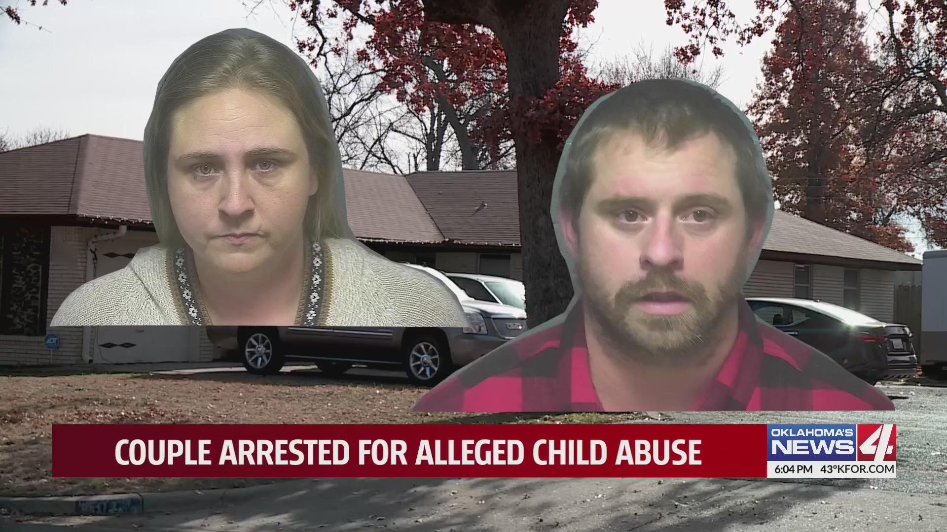 Couple arrested for alleged child abuse – KFOR.com Oklahoma City