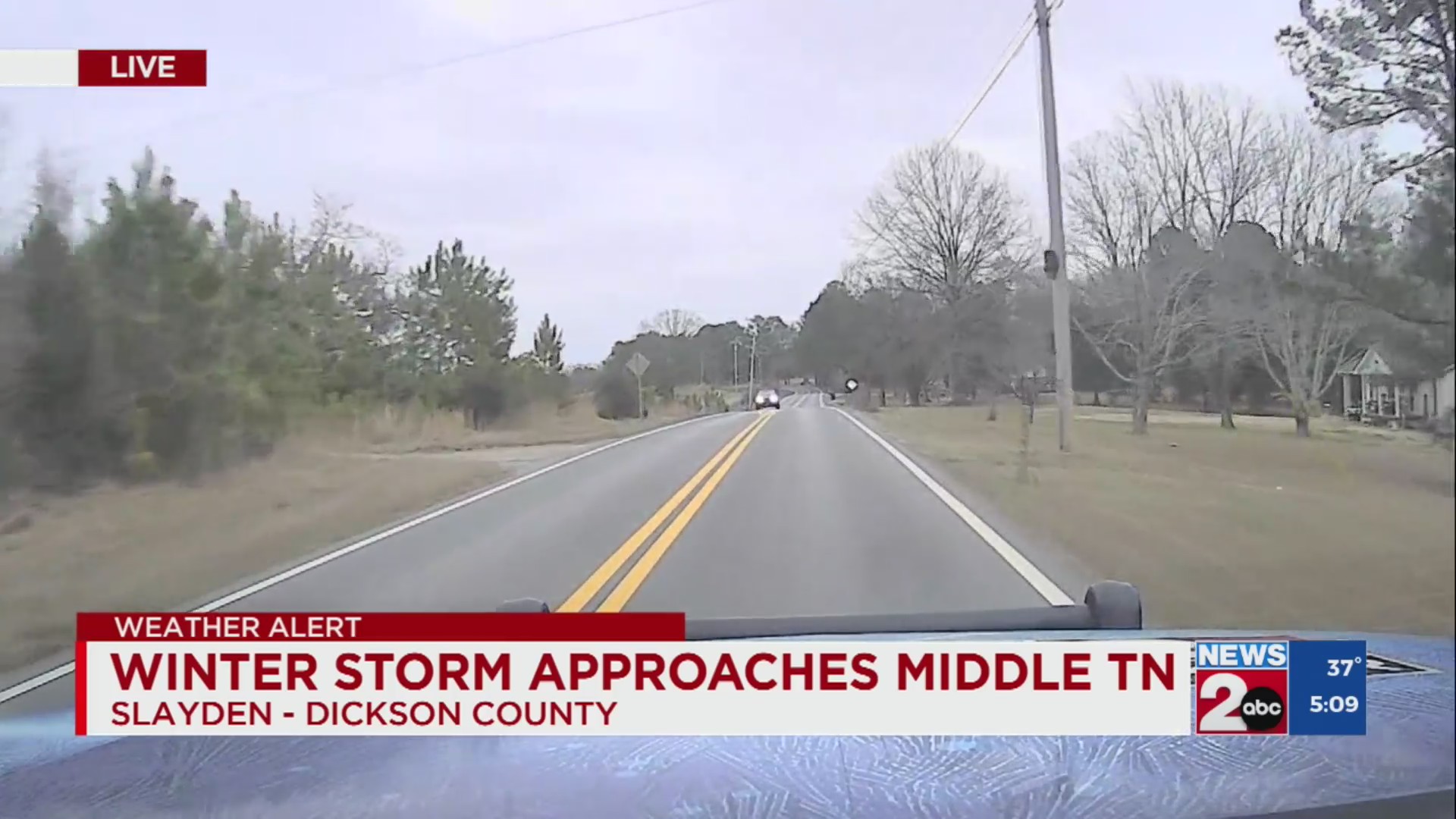 Winter storm approaches Middle TN – WKRN News 2