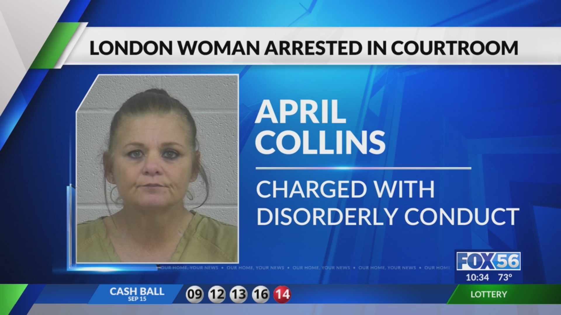 London woman arrested in courtroom for alleged disorderly conduct – FOX ...