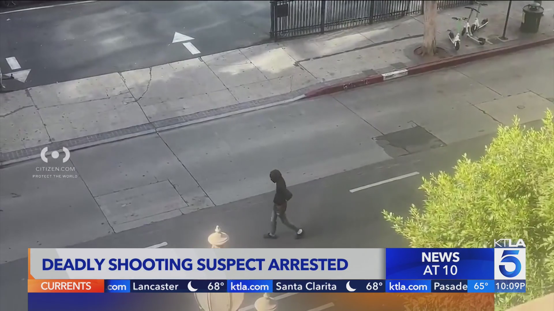 Deadly shooting suspect arrested in downtown L.A. – KTLA